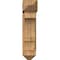 Ekena Millwork Balboa Arts and Crafts Rough Sawn Bracket w/ Offset Brace, Western Red Cedar, 8"W x 22"D x 34"H BKT0806X22X34BOA03RWR - alternate 3